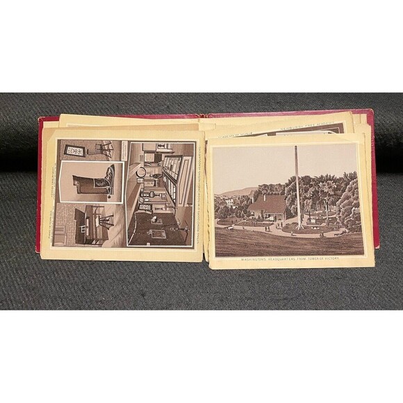 1800's Newburgh New York Washington's Headquarters Chromolithograph Booklet - Picture 3 of 12
